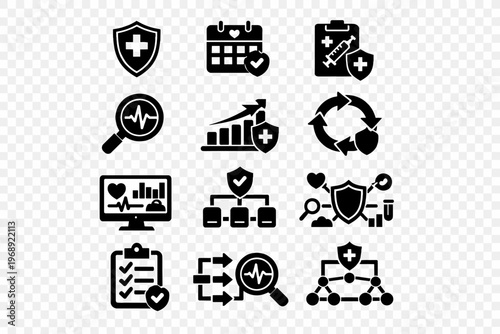 Icon depicting simple vector preventive fill symbol image early workflow structure generation