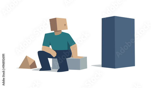 Individual turning attention toward one nearby challenge while others remain present, signaling early orientation within