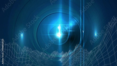 Animation of scan scoping over grid