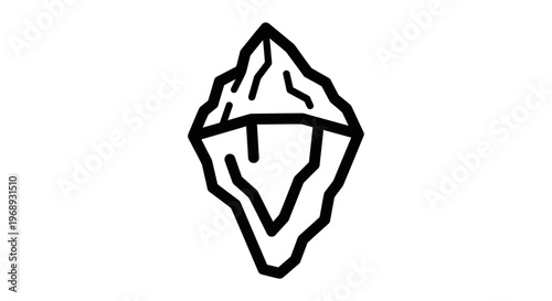 Diamond icon isolated on a plain background with faceted geometric design.