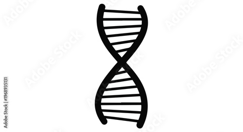 DNA double helix structure, genetic spiral, molecular biology concept, science illustration, biotechnology symbol, genetic code, helix, biology, molecule