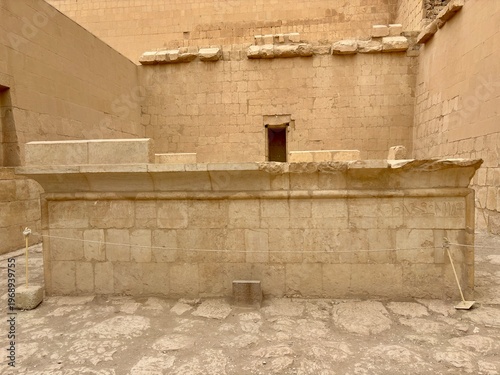 Tableau sur toile A view from the Temple of Hatshepsut in Luxor, Egypt