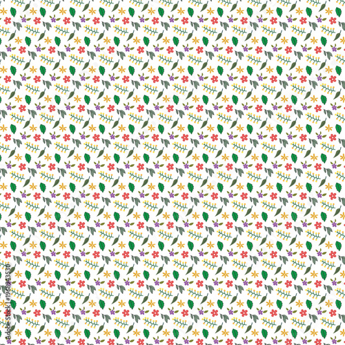 A Bunnies seamless pattern and background design.