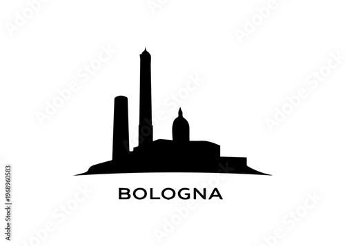 Bologna city skyline
Vector city skyline on a white background