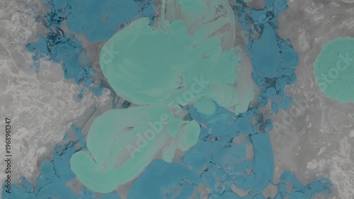 Blue + teal tendrils in cloud