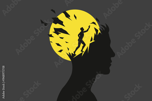 influence, struggle, inner struggle, not giving up, confidence, mental health, mentally strong, mental struggle, victory