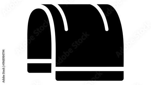 Cooling towel sports icon