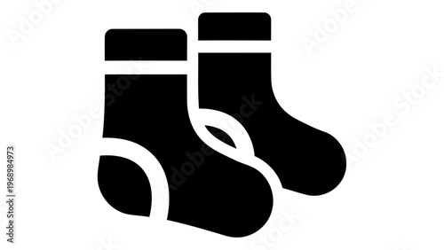 Foot care socks icon representing protection and hydration