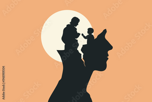 Inner Child Therapy: Boy and Girl, Parent Trauma, Childhood Mind Development 