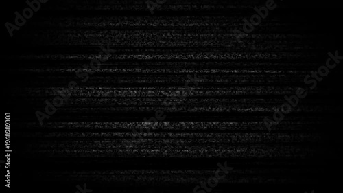 Dark Vignette with Horizontal Static Lines . Glitch VHS hard noise for tv analog error effect overlay. Animated tv screen noise turn off effect background ,Old Retro TV 