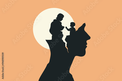 Inner Child Therapy: Boy and Girl, Parent Trauma, Childhood Mind Development 