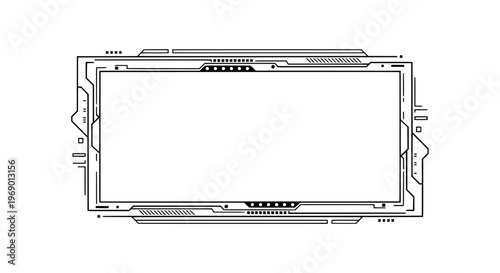 The technical drawing shows a detailed Electronic Device Component.