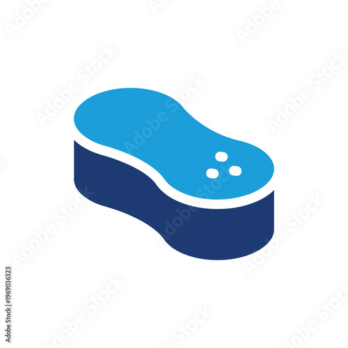 sponge colored icon vector design good for web or mobile app