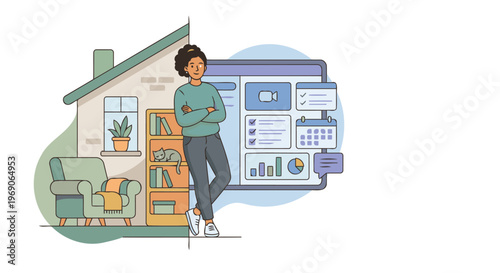 Work Life Separation Scene