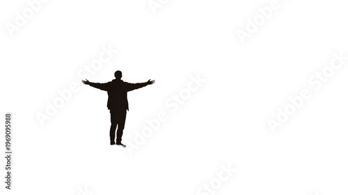 Open Arms Human Silhouette