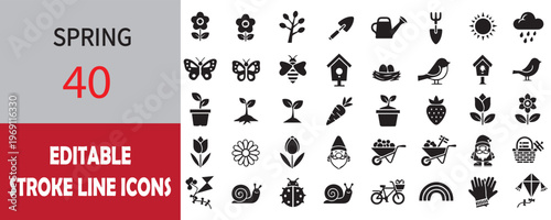 Black solid icons collection for technology and business, set of 28 vector symbols, digital interface and hardware glyphs for web design