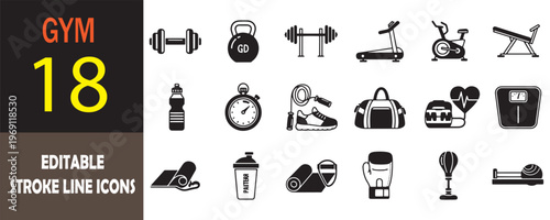 Black solid icons collection for technology and business, set of 28 vector symbols, digital interface and hardware glyphs for web design