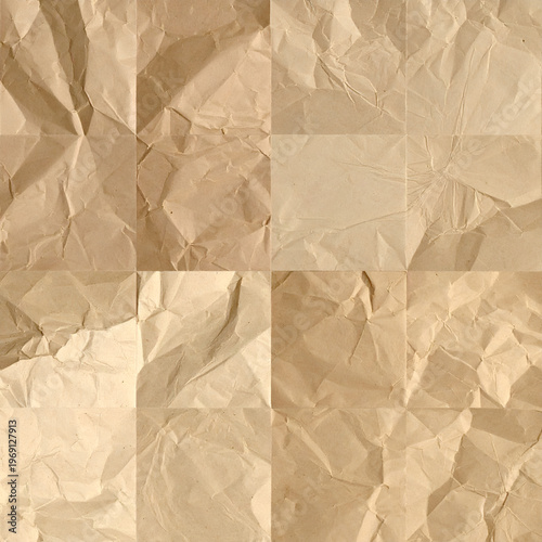 Wallpaper Mural Detailed Crumpled Paper Texture for Artistic Backgrounds and Designs. Torontodigital.ca