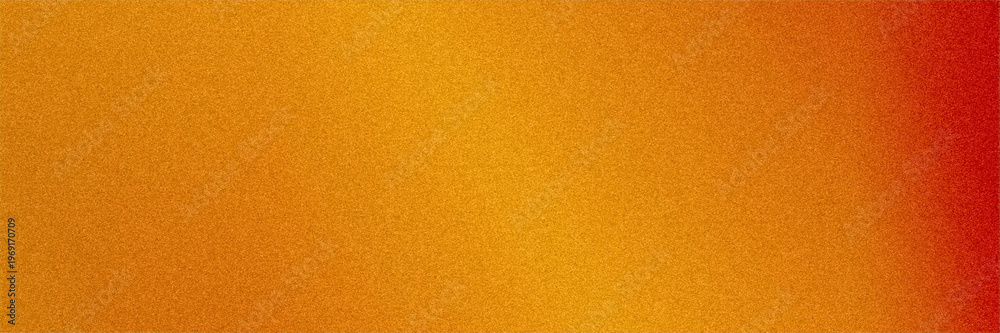 Fototapeta premium Vibrant orange gradient background with a fine grainy texture and a soft red edge, ideal for energetic branding, web headers, or bold promotional layouts.
