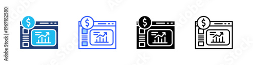 Fundamental Multiple Style Icon Set Collection Pack Web Banner Vector 