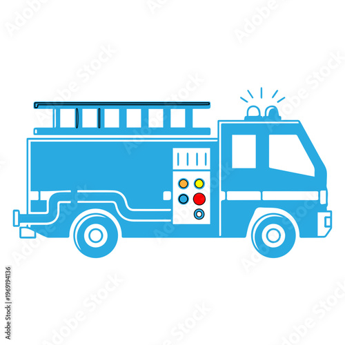 Fire Truck Illustration