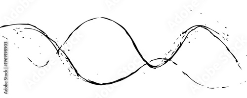 Abstract White and Gray Flowing Wave Lines Background with Smooth Dynamic Curves, Minimal Modern Gradient Mesh, Clean Monochrome Vector Illustration for Business Presentation.