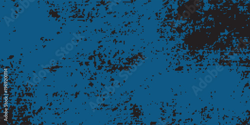 Beautiful Abstract Grunge Decorative Navy Blue