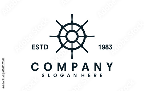 steer logo vector icon illustration