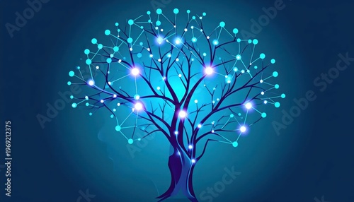 Abstract Digital Tree of Knowledge and Innovation.