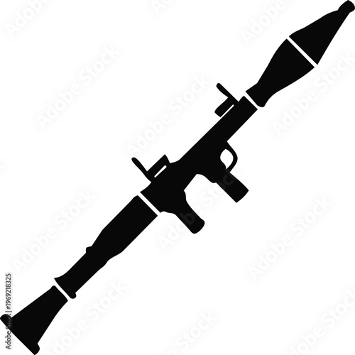 Rpg rocket launcher antitank icon
