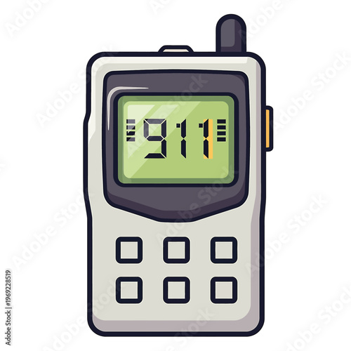 Emergency 911 Cell Phone Device.