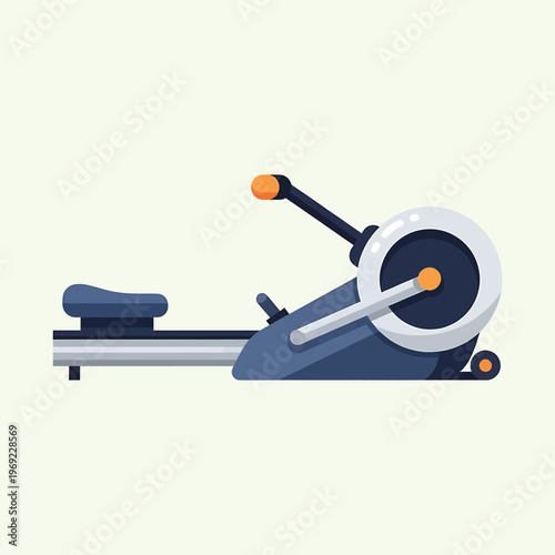 Exercise bike machine for fitness training.