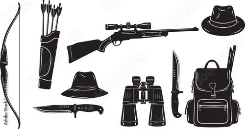 Hunting equipment and gear for outdoor adventures and survival