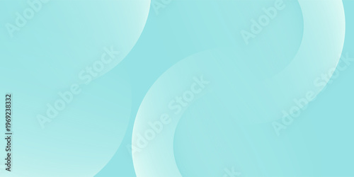 Minimalist banner background. Green and blue gradations.Circle geometric background. Simple design.