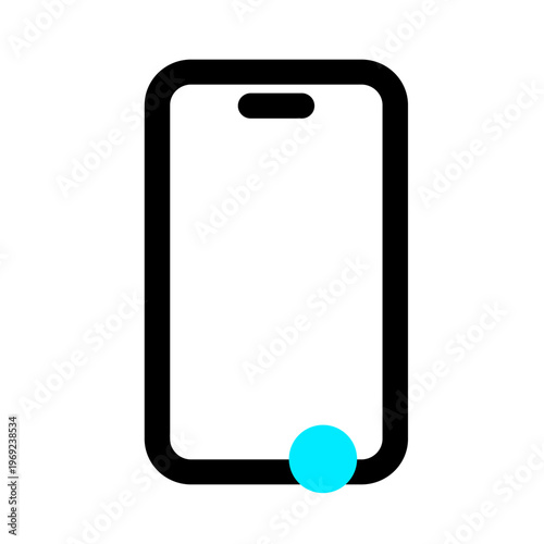 Cyan Dot Essentials: 20 Professional Minimalist Vector Icons