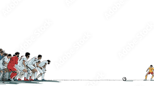 World Cup Penalty Shootout Tension Moment Dramatic Scene