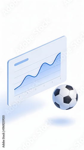 Vertical AI football network mobile screen in minimal light UI style.