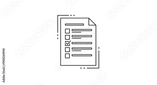 Digital checklist document outlining completed tasks and pending action items for efficient
