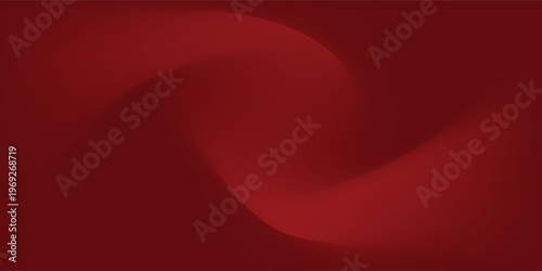 Abstract red gradient background, light and shadow on the backdrop with dimensions, hot tone wall modern red best seller