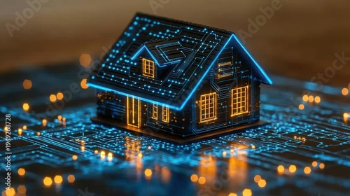 Digital home on circuit board