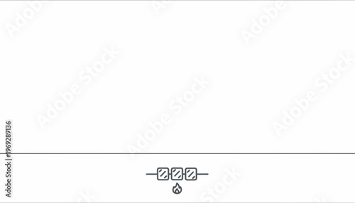 Minimalist Kitchen Range Hood with Integrated Lighting and Controls