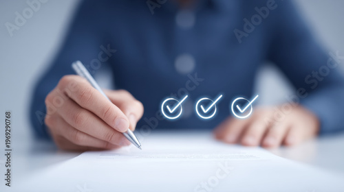 Wallpaper Mural Handwriting form office checklist approval document pen desk business professional paperwork verification signature Torontodigital.ca