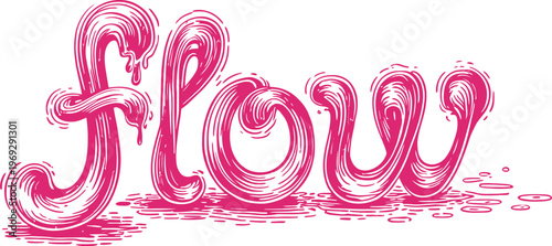 Dripping Pink 