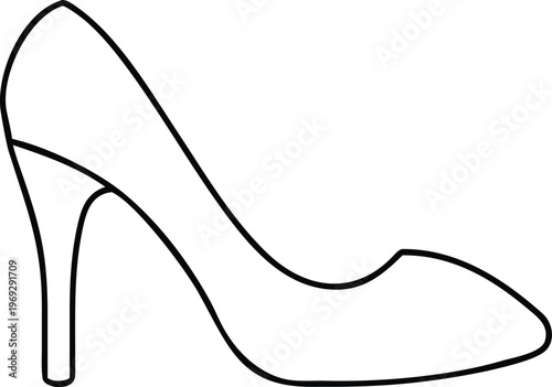 Elegant Womens High Heel Pump Footwear Essential for Fashion and Style Icon