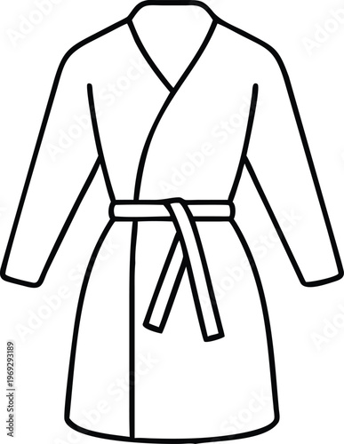 Essential soft long sleeve robe for morning routines and evening relaxation at home