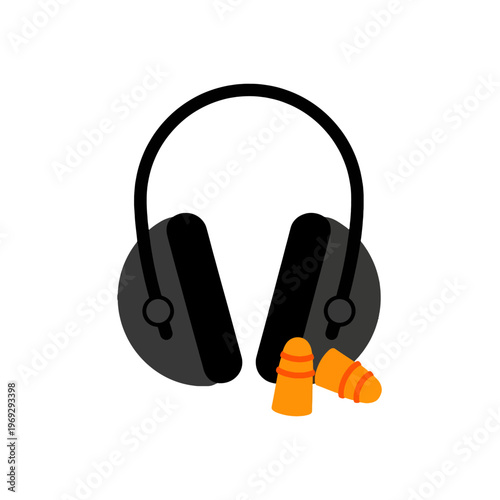 Protective ear coverings and earplugs for noise reduction