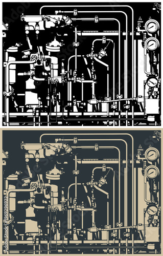 Industrial hydraulic control system