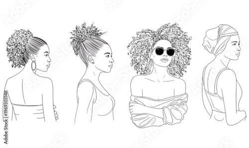 Cluster of white flowers with delicate petals and yellow centers isolated on transparent background