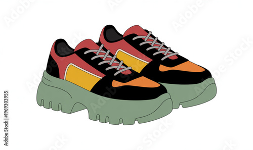 Colorful assortment of fresh fruits arranged in a vibrant pile isolated on transparent background