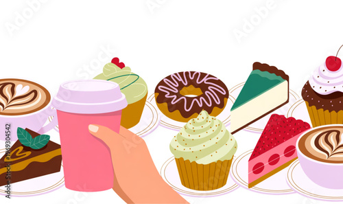 A colorful assortment of fruit arranged in a festive pattern isolated on transparent background